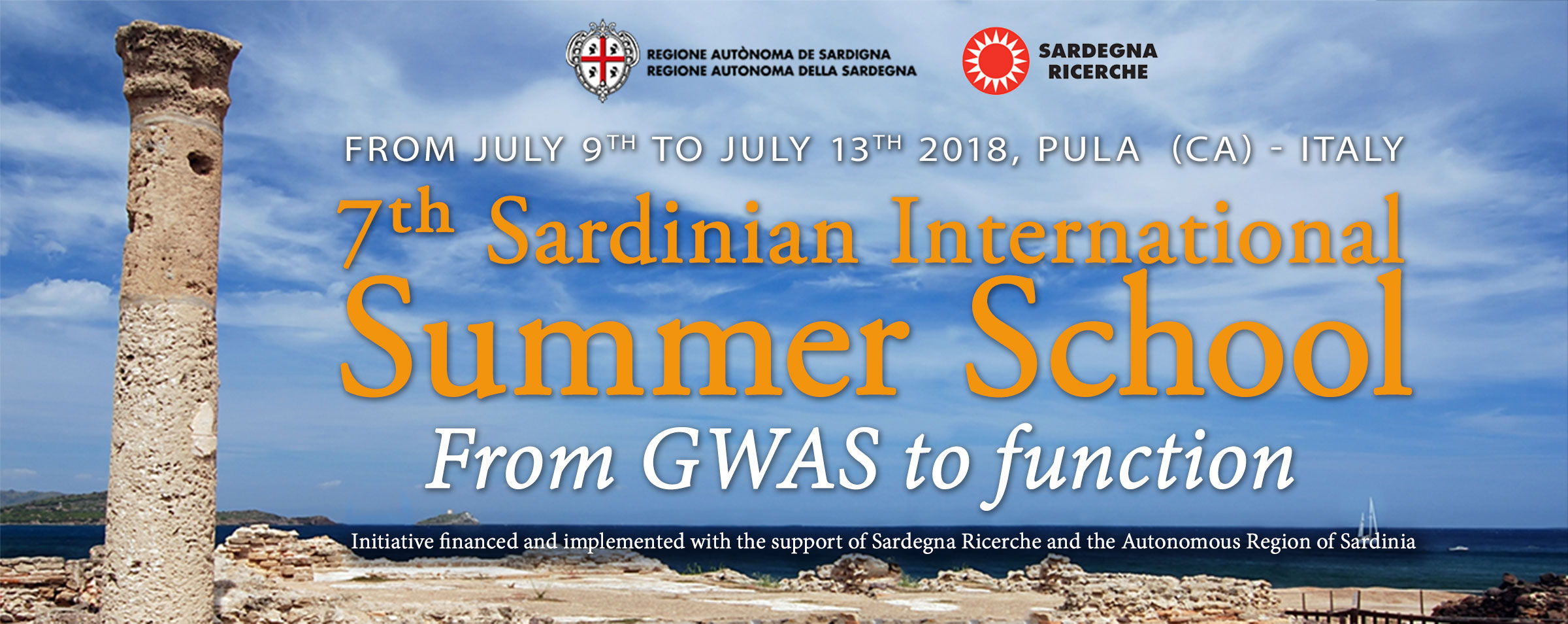 Summer-School-2018 7th Sardinian International Summer School ‘From GWAS to function’